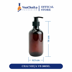 Chai Nhựa Vai Bầu 300ML