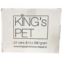 Pate Cho Chó Mèo King's Pet  Lon 380g