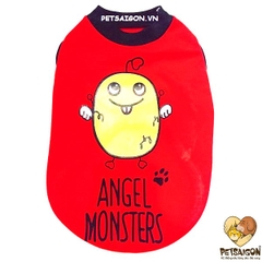 Áo Cho Chó Mèo Monster Sát Nách