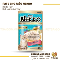 Pate Cho Mèo Nekko Gói 70G