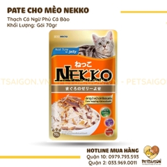 Pate Cho Mèo Nekko Gói 70G