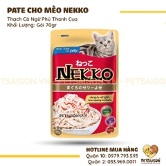 Pate Cho Mèo Nekko Gói 70G
