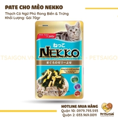 Pate Cho Mèo Nekko Gói 70G