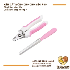 Kềm Cắt Móng Cho Chó Mèo Kèm Dũa PSG