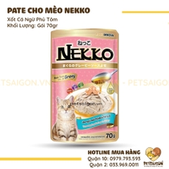 Pate Cho Mèo Nekko Gói 70G