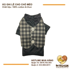 Áo Cho Chó Mèo Kiểu Ghi Lê