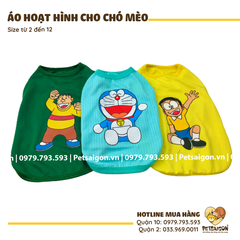 Áo Cho Chó Mèo In Hình Chaien