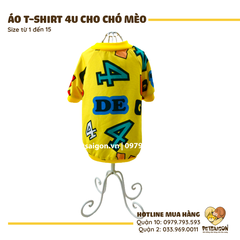Áo Cho Chó Mèo T-Shirt 4U