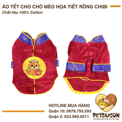 Áo Tết Rồng Chibi