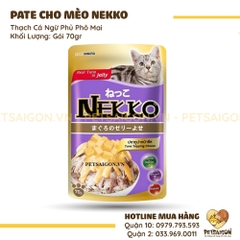 Pate Cho Mèo Nekko Gói 70G