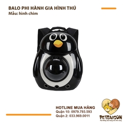 Balo Cho Chó Mèo Phi Hành Gia Hình Thú
