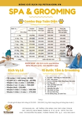 Combo Trọn Gói Tắm Vệ Sinh & Cắt Tạo Kiểu