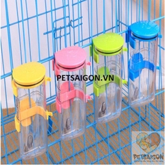 Bình Nước Cho Chó Mèo Bằng Nhựa Gắn Chuồng 330ml