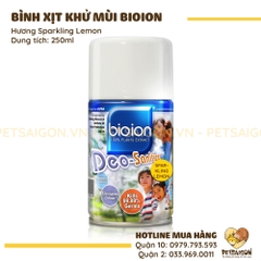 Bình Xịt Khử Mùi Chó Mèo Bioion 250ml