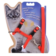 Bộ Dây Dắt Mèo Chuyên Dụng (màu ngẫu nhiên)