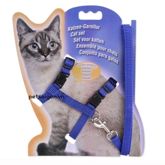 Bộ Dây Dắt Mèo Chuyên Dụng (màu ngẫu nhiên)