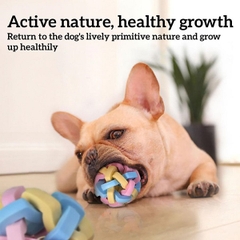 Đồ Chơi Cho Chó Mèo Bóng Cuộn 3 Màu