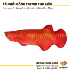 Cá Nhồi Bông Cho Mèo Có Catnip