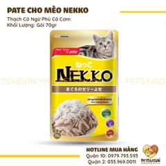 Pate Cho Mèo Nekko Gói 70G