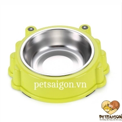 Tô Ăn Cho Chó Mèo Inox Đơn Hình Con Cua