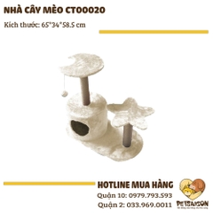 Nhà Cây Cho Mèo Leo Cào Móng