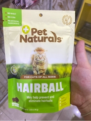 Viên nhai tiêu búi lông cho mèo Pet Naturals Hairball -45g-30viên