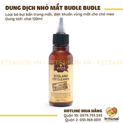 Dung Dịch Nhỏ Mắt Cho Chó Budle Budle 120ml