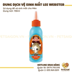 Dung Dịch Vệ Sinh Mắt Cho Mèo Lee Webster 130ml