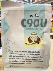 HẠT MÈO NHÂN THỊT C90 URINARY PET Q - HỖ TRỢ TIẾT NIỆU CHO MÈO MỌI LỨA TUỔI -1KG