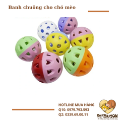 Đồ Chơi Banh Chuông Cho Chó Mèo