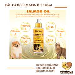 DẦU CÁ HỒI SALMON OIL (100ml)
