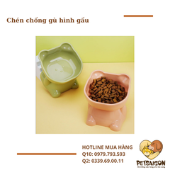 CHÉN ĂN CHỐNG GÙ HÌNH GẤU