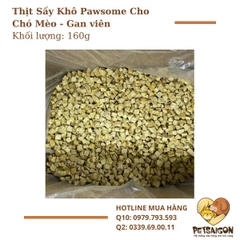 Thịt Sấy Khô Pawsome Cho Chó Mèo - 160g