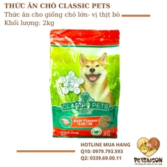 Thức Ăn Cho Chó Trưởng Thành Classic Adult Vị Bò