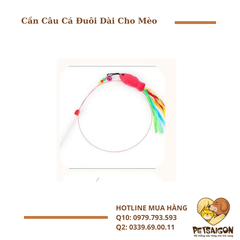 Cần Câu Cá Đuôi Dài Cho Mèo