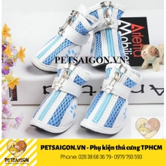 Giày Cho Chó Mèo JW Khóa Kéo