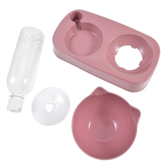 Tô Cho Chó Mèo - Tô Mèo Gắn Chai Nước