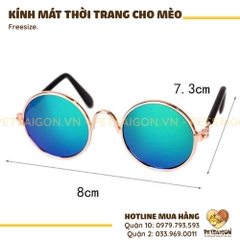 Mắt Kính Mát Cho Chó Mèo Thời Trang