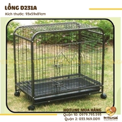 Lồng Cho Chó Mèo Di Động Mã D231A