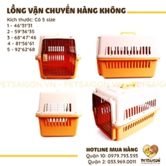 Lồng Vận Chuyển Chó Mèo Đạt Chuẩn Hàng Không