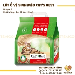 Cát Vệ Sinh Cho Mèo Từ Gỗ Hữu Cơ Cat's Best