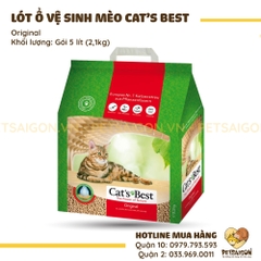 Cát Vệ Sinh Cho Mèo Từ Gỗ Hữu Cơ Cat's Best