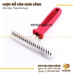 Lược Chải Lông Chó Mèo Dạng Bồ Cào