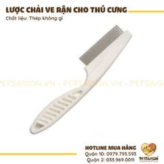 Lược Chải Ve Rận, Bọ Chét Cho Chó Mèo