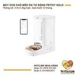 Máy Cho Chó Mèo Ăn Tự Động PetKit Solo