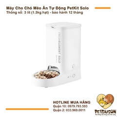 Máy Cho Chó Mèo Ăn Tự Động PetKit Solo