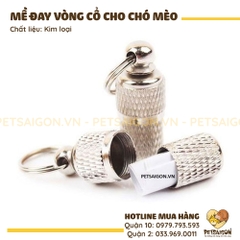Mề Đay Cho Chó Mèo Đeo Vòng Cổ