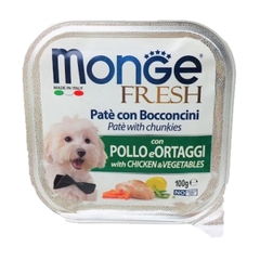 Pate Cho Chó Monge Fresh Hộp 100G