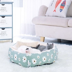 Nệm Cho Chó Mèo Họa Tiết Hoa Cúc