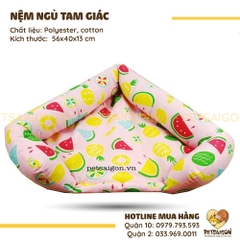 Nệm Cho Chó Mèo Hình Tam Giác